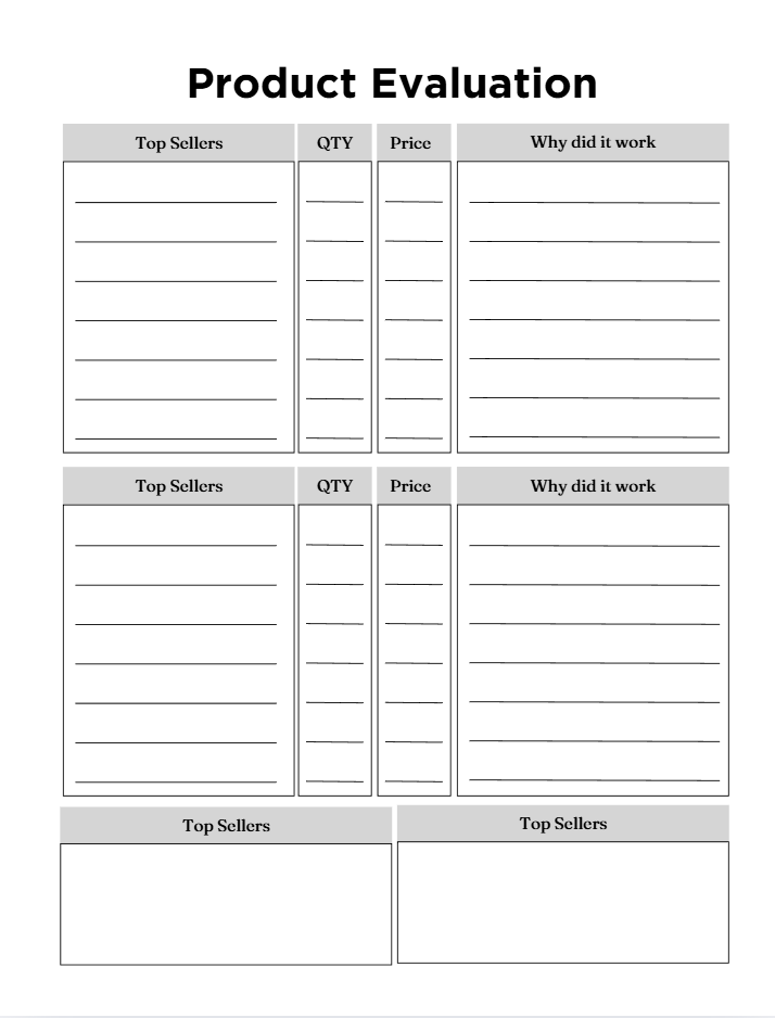 Side Hustle Planner