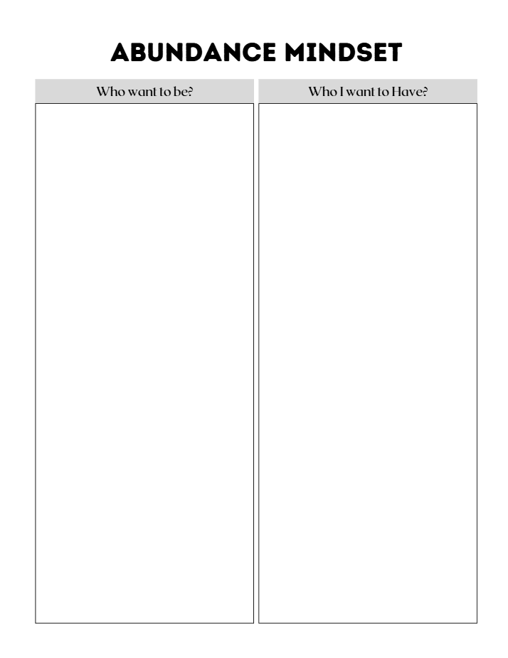 Manifestation journal