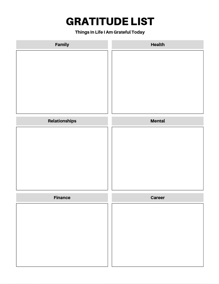 Abundance mindset digital journal