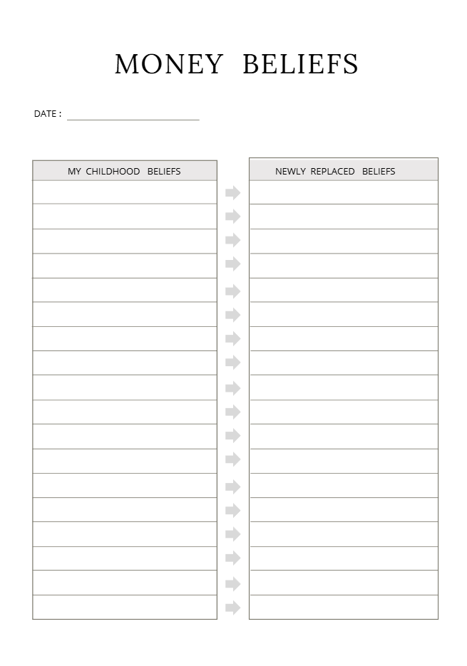 Money Mindset Journal