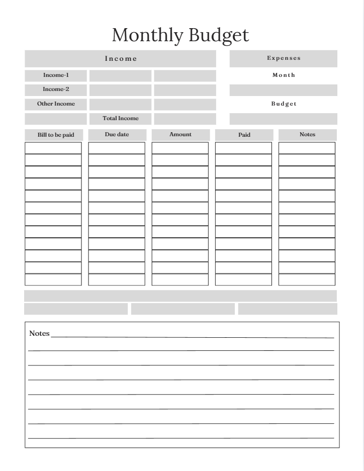 Digital Business Planner