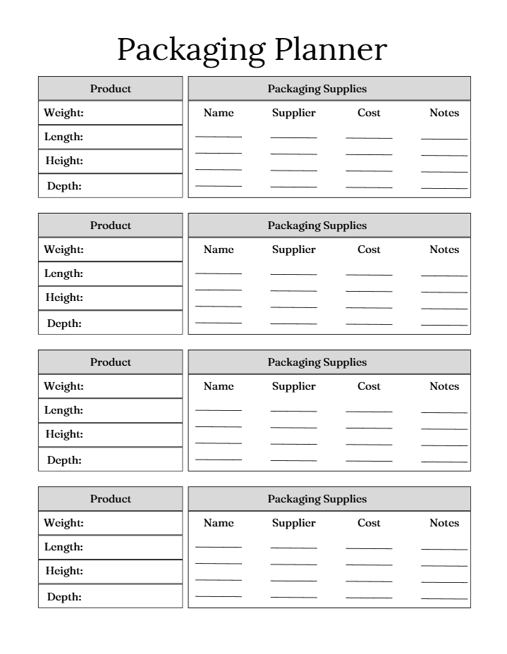 Digital Business Planner