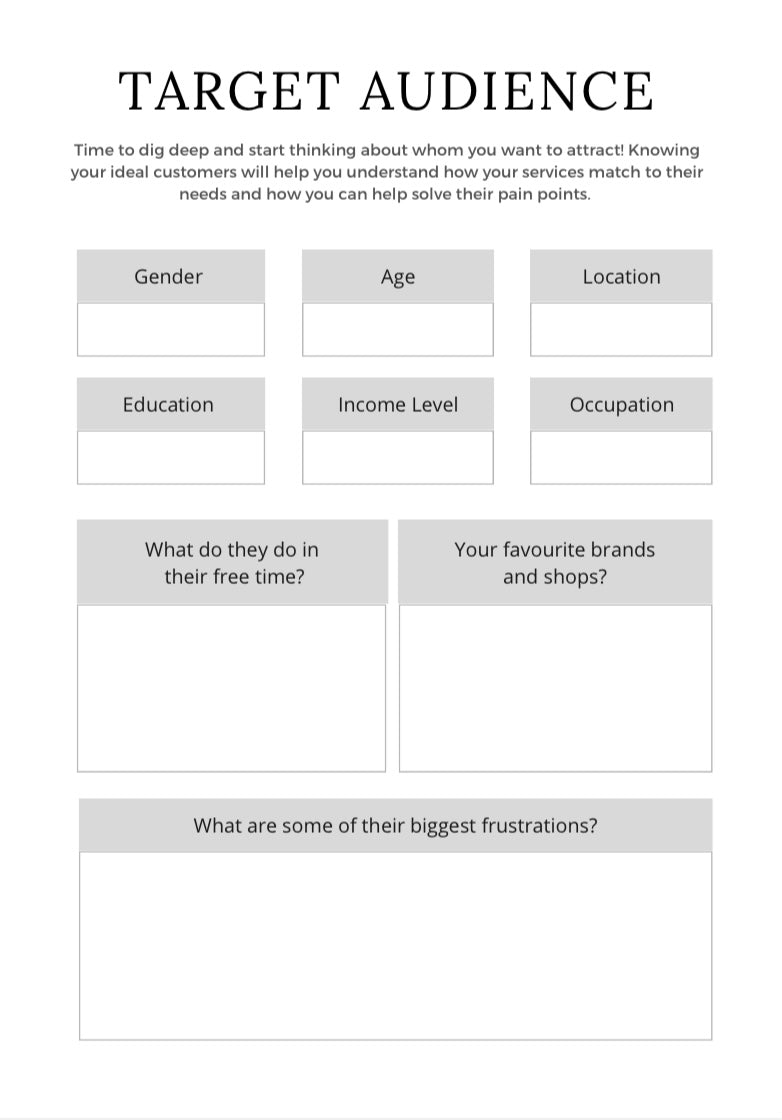 Digital Product Planner