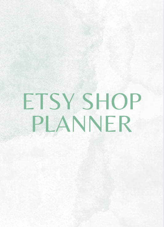 Etsy Planner