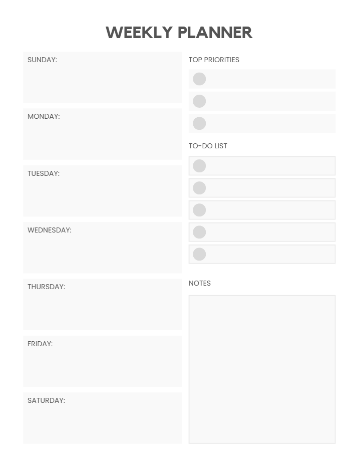 Small business planner