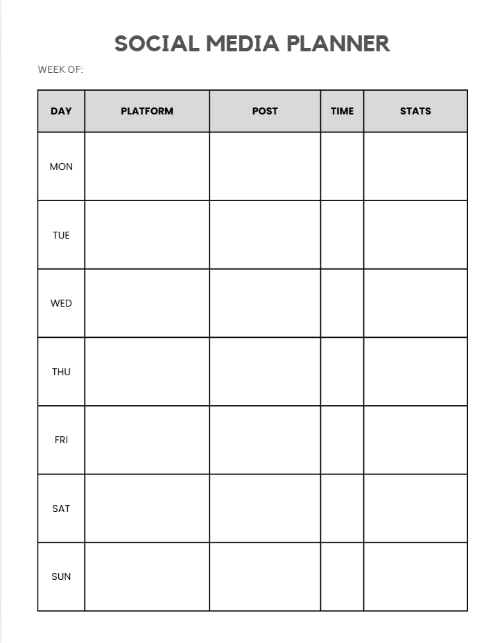 Small business planner
