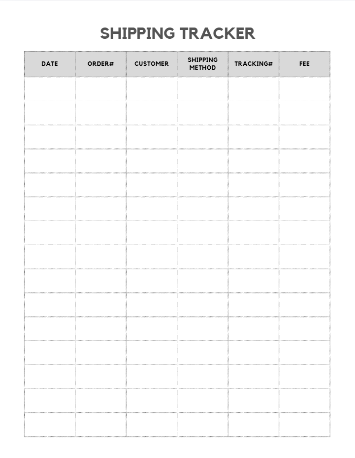 Small business planner