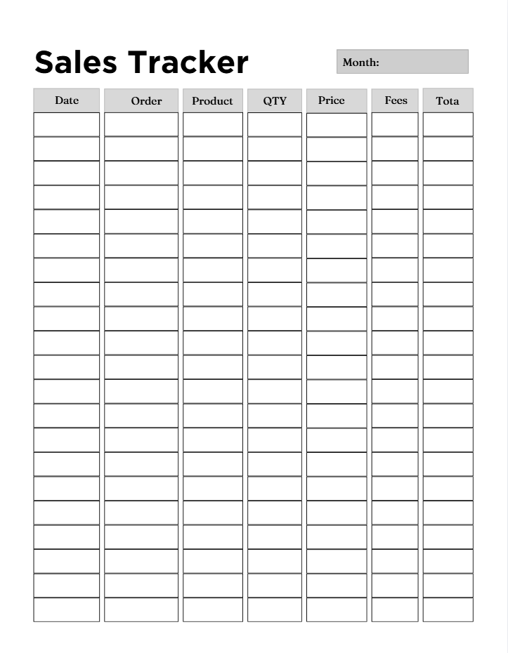 Side Hustle Planner