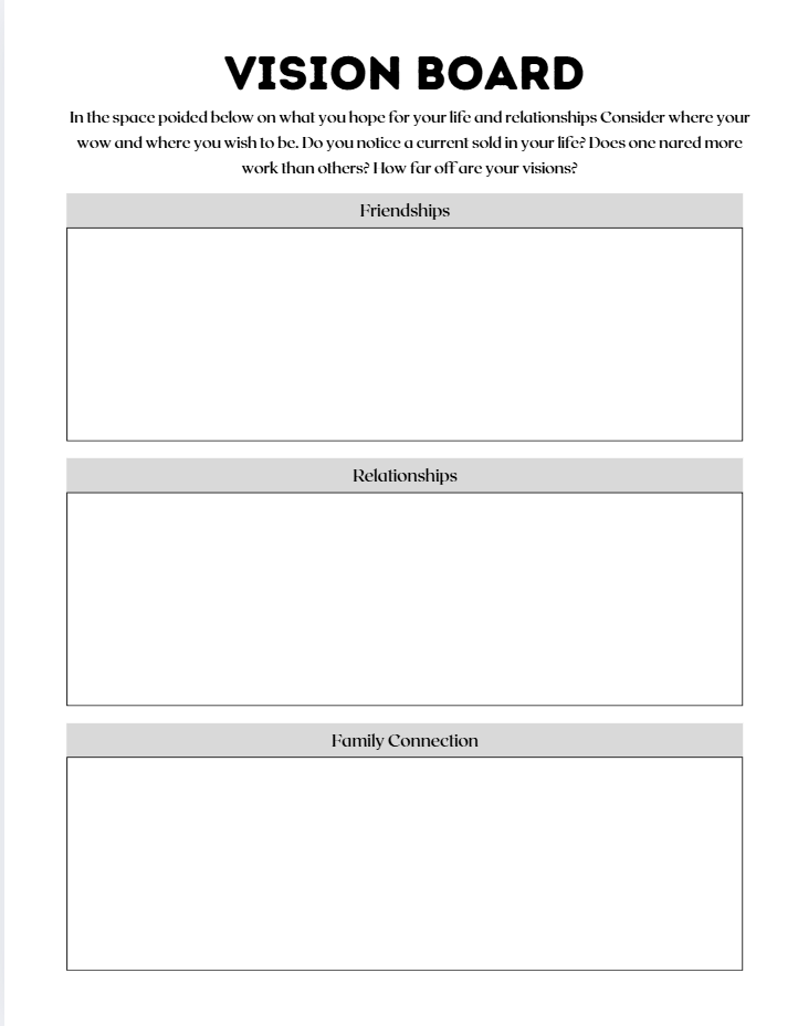 Manifestation journal