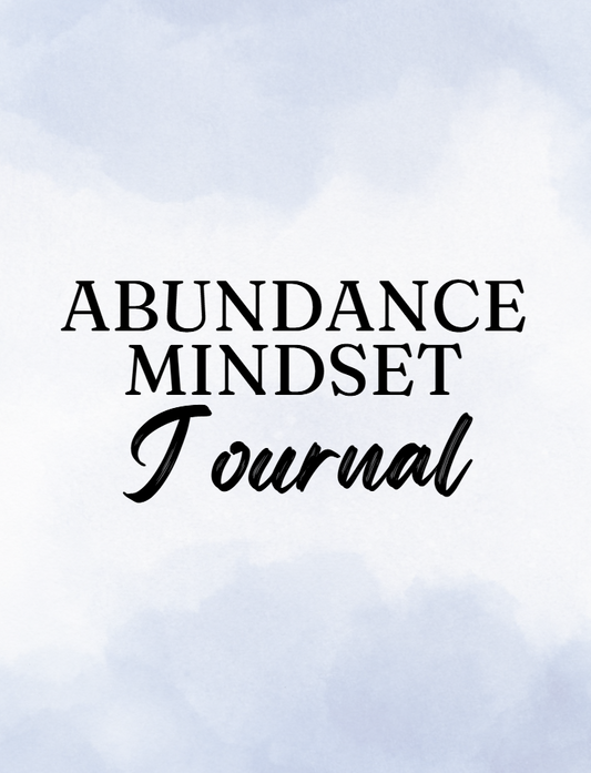Abundance mindset digital journal