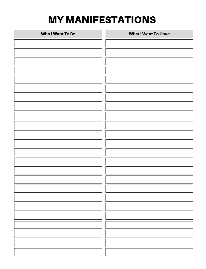 Abundance mindset digital journal