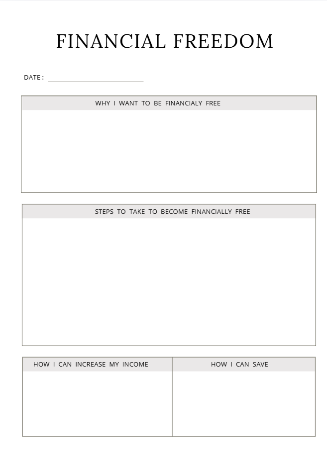 Money Mindset Journal