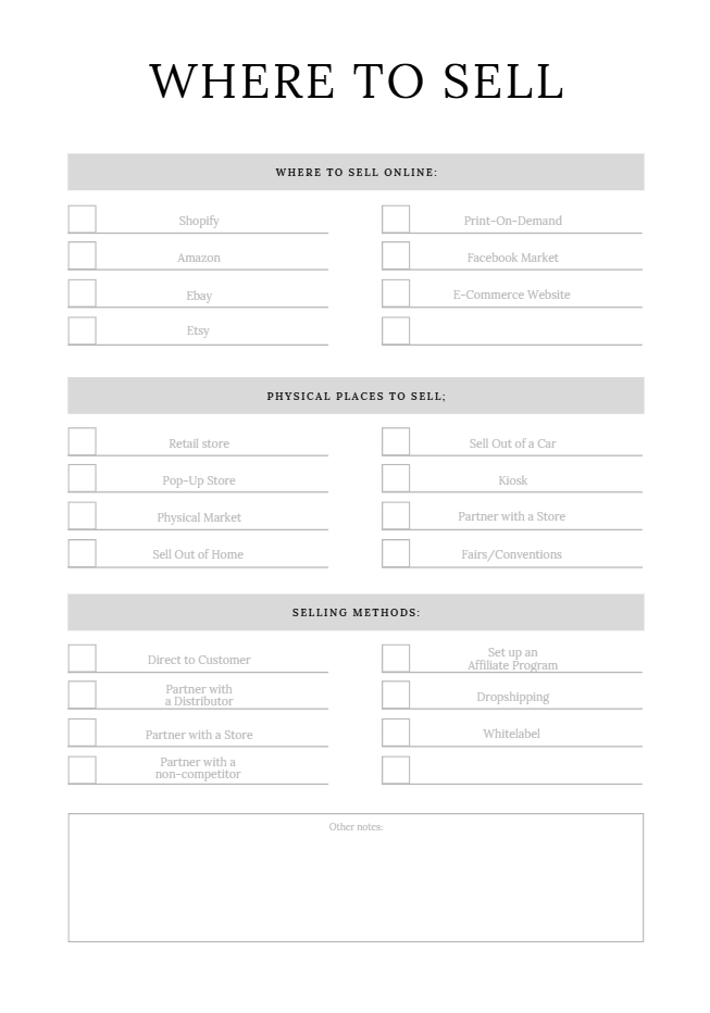 Product Launching Planner