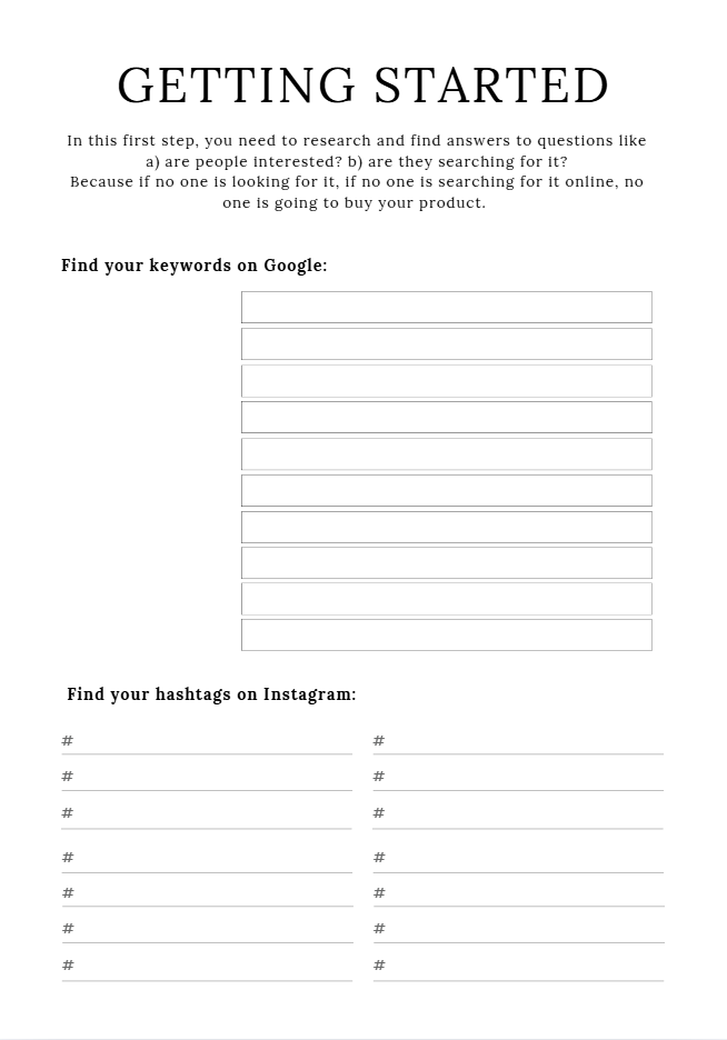 Handmade Business planner organizer