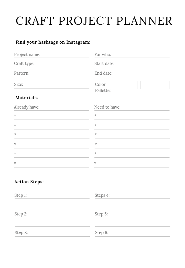 Handmade Business planner organizer