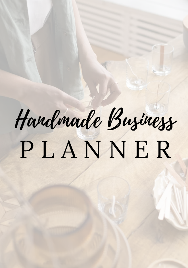 Handmade Business planner organizer